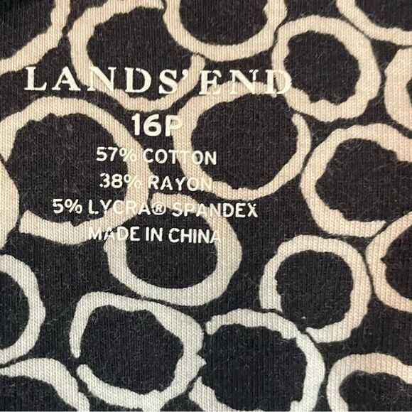 Lands End Cardigan Duster tie front lightweight sweater size 16P 16 P women’s - Picture 2 of 3